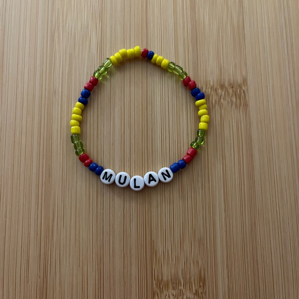 Mulan Inspired Beaded Bracelet